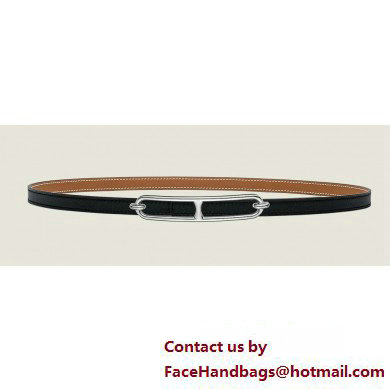 Hermes Roulis belt buckle & Reversible leather strap 13 mm 09 2023